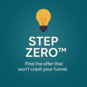 Step Zero – Brand + Funnel Clarity System
